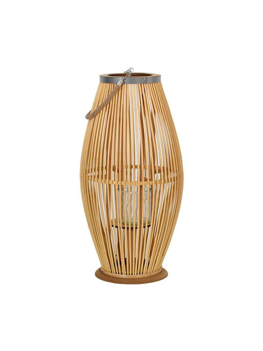 Fylliana Φαναράκι Bamboo Λευκό 29x60x60εκ.