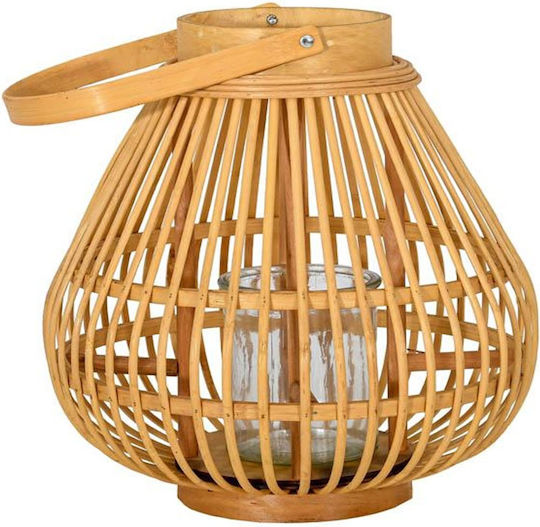Fylliana Bamboo Lantern White 27x27x27cm