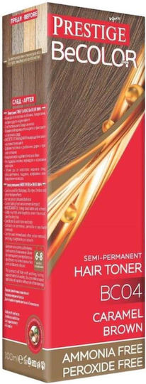 Prestige Toner Ohne Ammoniak Caramel Braun 100ml