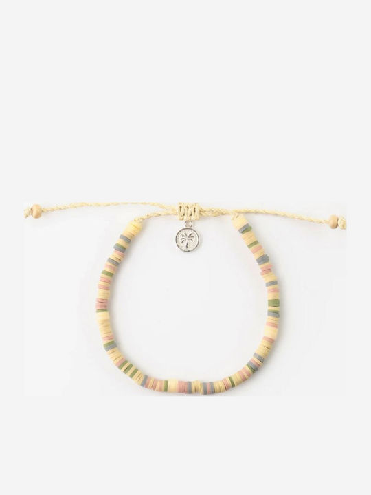 Synchronia Fußarmband aus Kabel Beiges