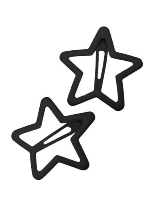 Set Kids Hair Clips with Black Bobby Pin 2 Pieces
