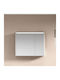 Martin Electra Bathroom Mirror Led from Plywood 76x66cm White
