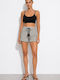 Women's High Waist Shorts Black