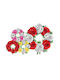 Dekorative Künstliche Blumenkrone 30cm