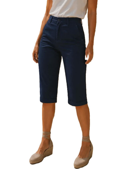 Floria Women's Bermuda Dark Blue