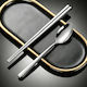 LsCook Chopsticks Inox Γκρι