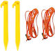 Pegs & Ropes Tensioners Set 4 Pieces Solart 2516