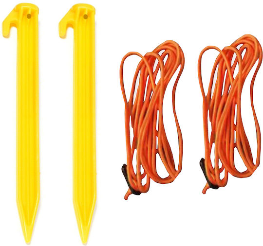 Pegs & Ropes Tensioners Set 4 Pieces Solart 2516