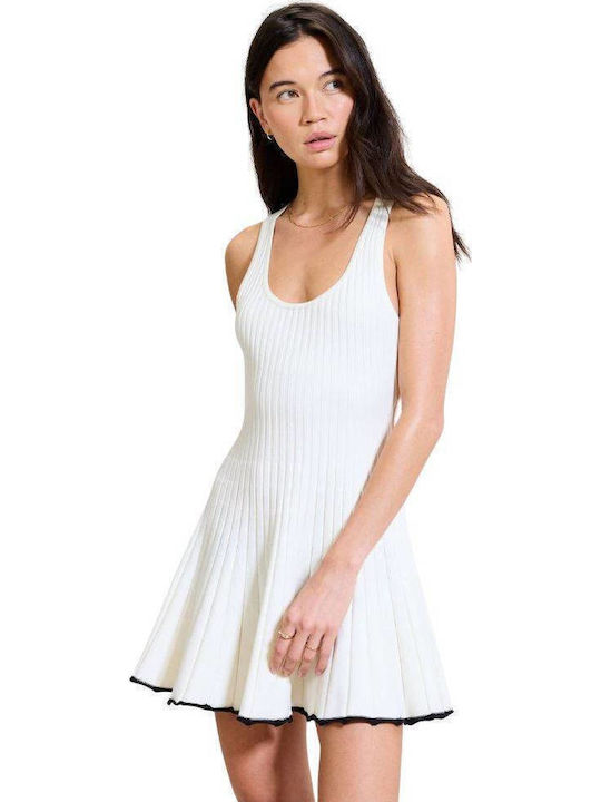 Ellesse Sartoria Knitted Dress Athletic White