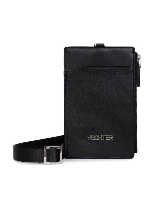 Daniel Hechter Husa Neagră Din Piele Protecție Rfid Pentru Gât 29blc503 29503-01