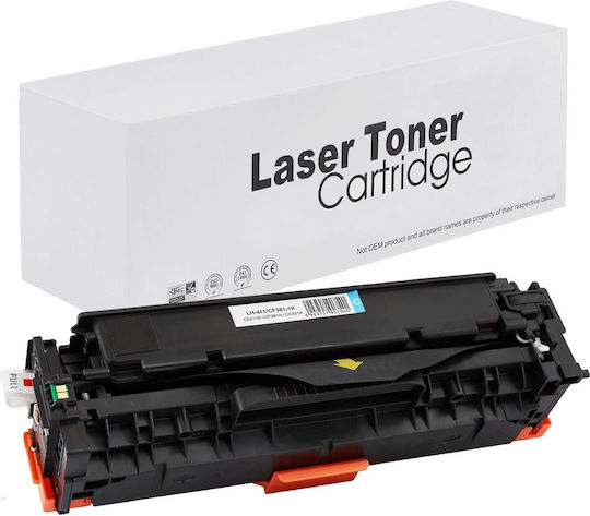Compatible Toner for Laser Printer Cc531a Ce411a Cf381a Cyan