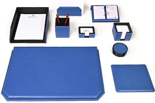 BagCity Desk Set with Desk Pad and Notebook 9 Pieces