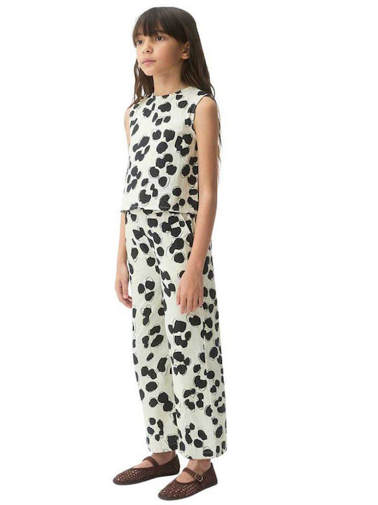 Kids Top White Black
