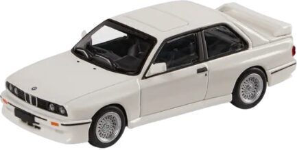 Модел Автомобил BMW M3 E30 Бял 1:64 Almost Real