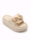 Flip Flops In Beige Colour