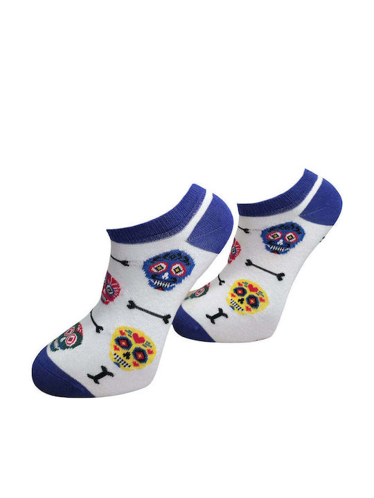 Vtex Socks Vtex Șosete Pentru Bărbați Albe-Albastre