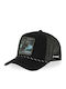 Capslab Premium Trucker Jockey Snapback Cl-bea3-1-pct-nigb Black