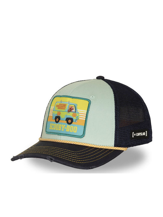 Capslab Scooby Doo Καπέλο Snapback Cl-sd2-1-pcs-vanb Μπλε