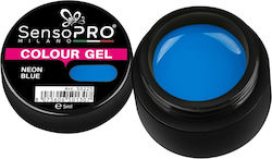 Gel UV Neon Albastru 5ml Sensopro Milano