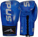 Olympus Sport Leather Boxing Gloves for Competition Blue