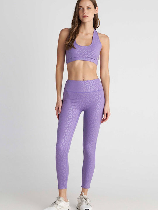 Training Women's Leggings High Waist Purple