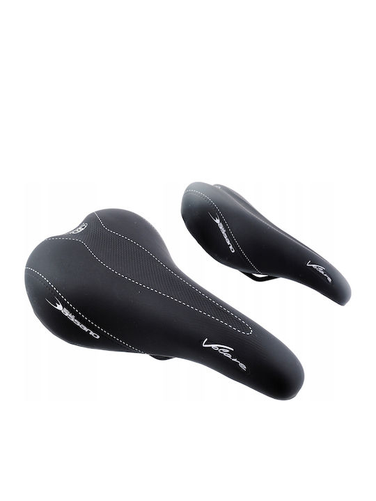 Selle Bassano Fahrradsattel Schwarz 280 x 155 mm