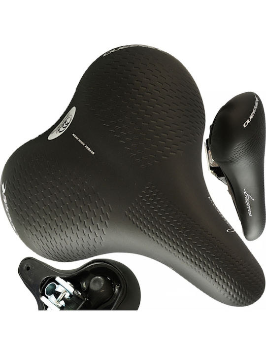 Selle Bassano Седло за велосипед Черно 245 x 225 мм