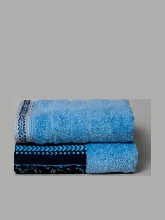 White Fabric Πετσέτα Προσώπου Amaya 50x100εκ. Multi Βάρους 600gr/m²