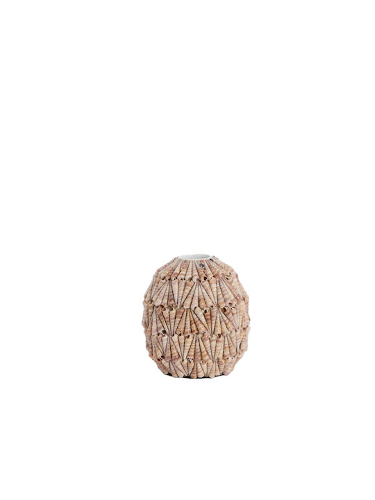 Light & Living Decorative Vase Shelly Beige H21.5cm