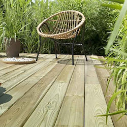 Ecoshadow Gartenbodenbelag Diele für Gartenboden 300x9,5cm Durchwachsener Holz Ecoshadow Gartenbodenbelag Diele für Gartenboden 300x9,5cm Durchwachsener Holz