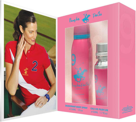 Beverly Hills Polo Club Set Pentru Femei cu Eau de Parfum