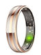 HR02 Intelligenter Ring 21,5mm mit Herzfrequenzsensor Gold
