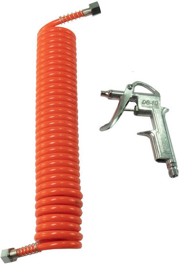 Pistol De Suflat Aer Furtun Pu 5m Pneumatic Curățare Precisă Ușor De Folosit