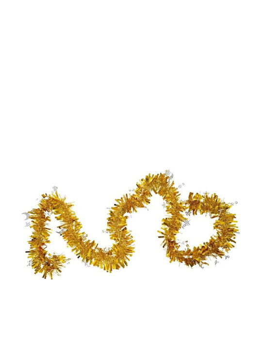 Alista Home Weihnachtsgirlande Kunststoff Gold 9x9cm