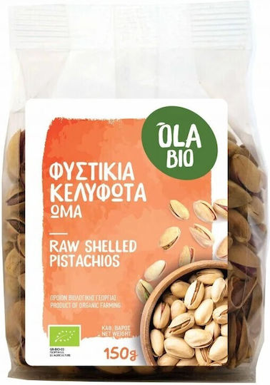 Pistachios Shelled Raw Organic 150 Gr Ola Bio