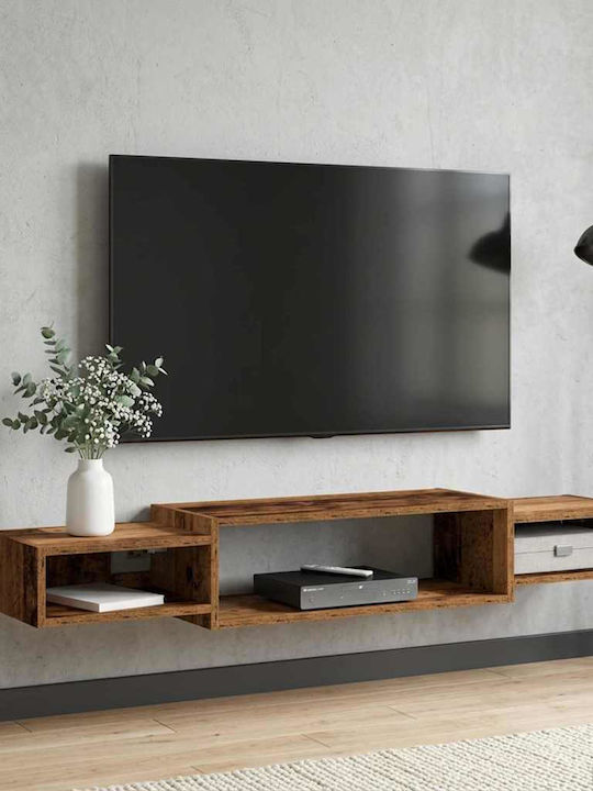 TV-Ständer Gebrauchtes Holz M140xP28xH21cm