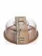 Viosarp Wooden Brown Cake Stand 29x11cm