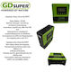 Inverter Ισχύος με Τάση Εισόδου 12V (Μονοφασικό) GD-60Α