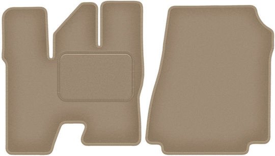 Velour Car Mats Byd Etp3 Truck 2023 Beige