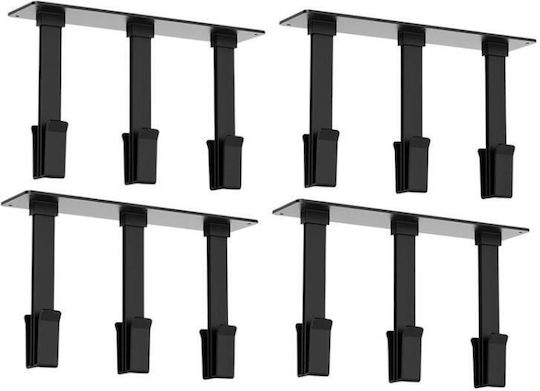 Βάση Ποτηριών Οροφής με Διαστάσεις 60cmx15.4cmx25cm Βάση