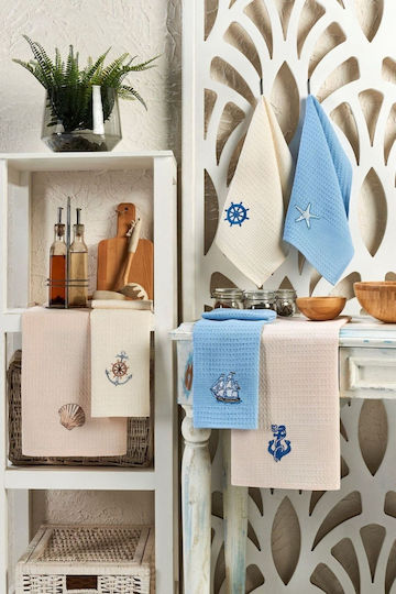 Rebeka Home Handtuch Beiges 6 Stücke Gewicht 280gsm