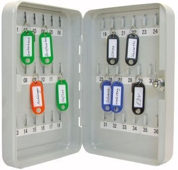 WeDo Μεταλλική 36 θέσεις θέσεων με Κλειδαριά 18x25x6cm