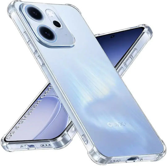 Techwave Silicone Back Cover Transparent for Oppo Reno15 F