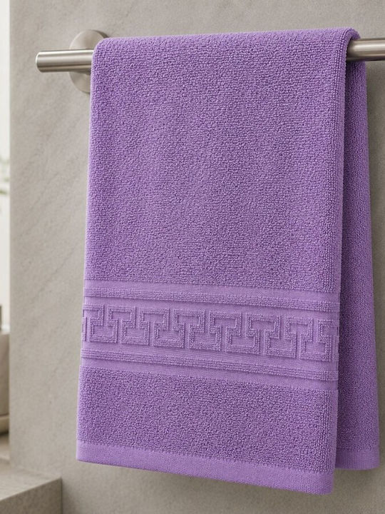 Pucioasa Prosop De Față 50x90cm Lila Greutate 500gr/m²