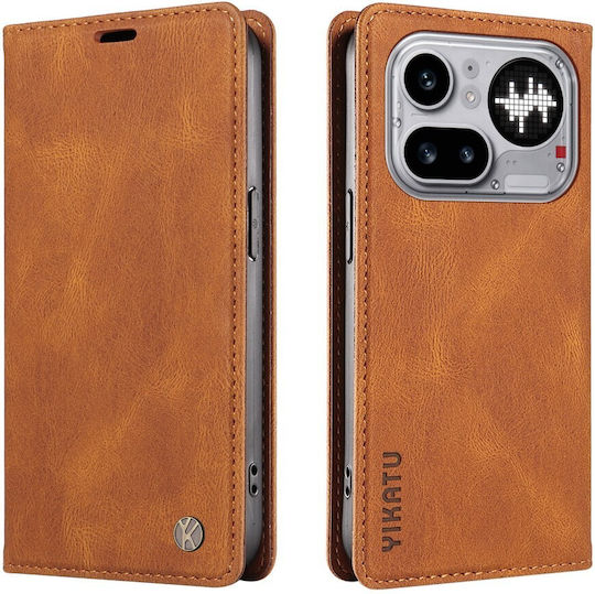 Yikatu Book Brown (Nothing Phone (4a) Pro)