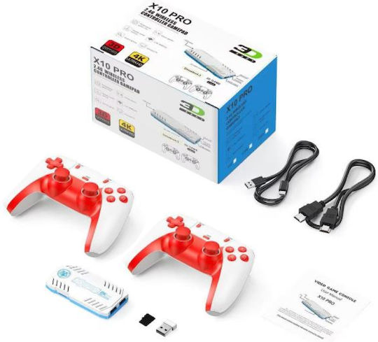Οθόνη με Μηχανισμό Αφής για X10 Pro Retro Gaming Console (Κόκκινο)