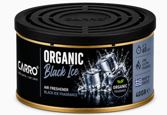 Carro Car Air Freshener Can Console/Dashboard Black Ice 40gr