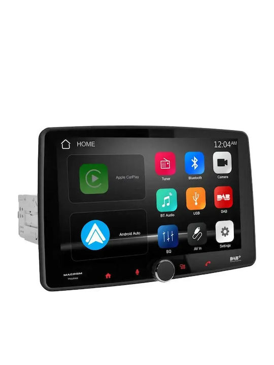 Macrom Автомобилна Аудио Система 1 DIN Bluetooth USB с Touch Screen 9"