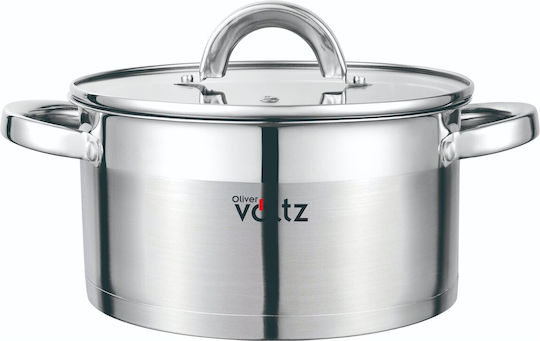 Voltz Oliver Дълбока Неръждаема Тенджера 2.6л / 18см