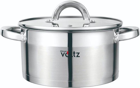 Voltz Oliver Βαθιά Ανοξείδωτη Κατσαρόλα 3.6lt / 20cm